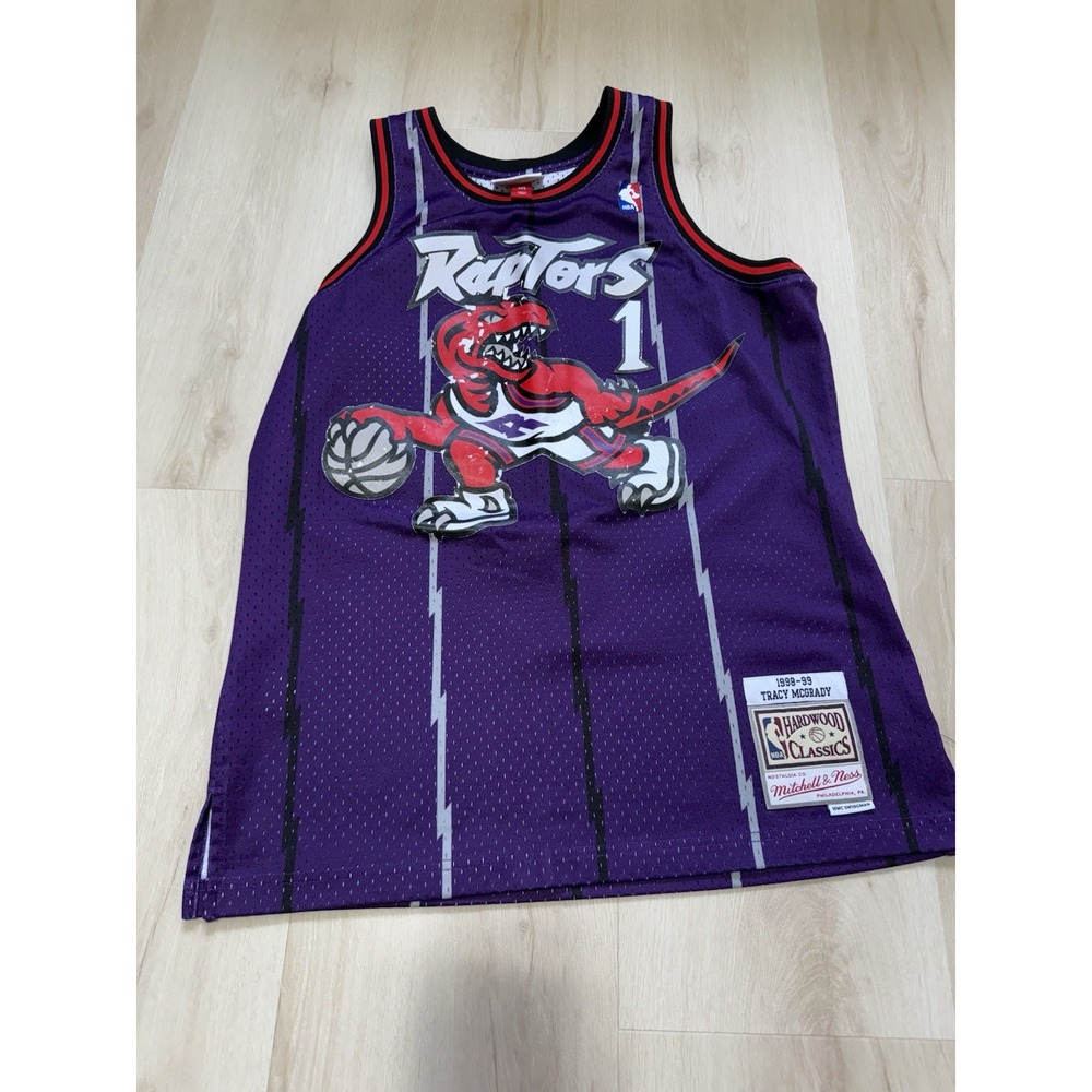 Tracy McGrady Toronto Raptors 1998/1999 Hardwood Classics Swingman Men's Size M